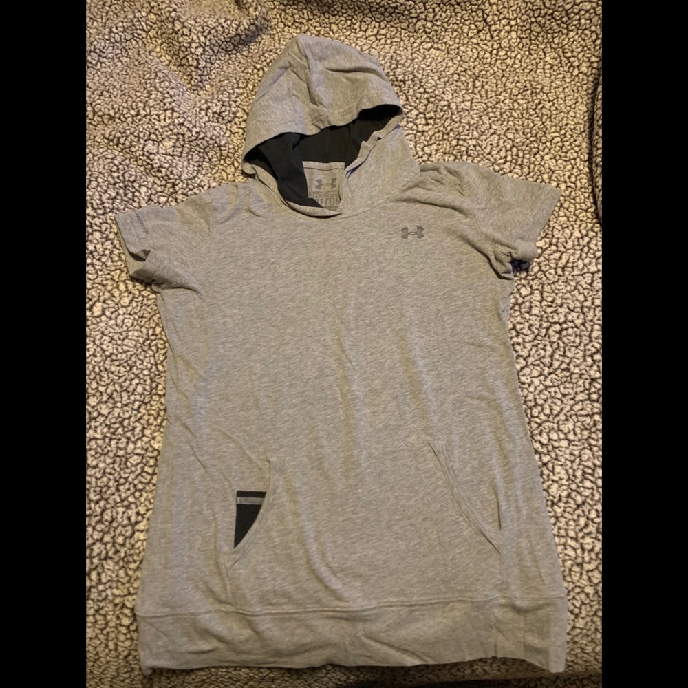 Under Armour Charged Short Sleeve Hoodie